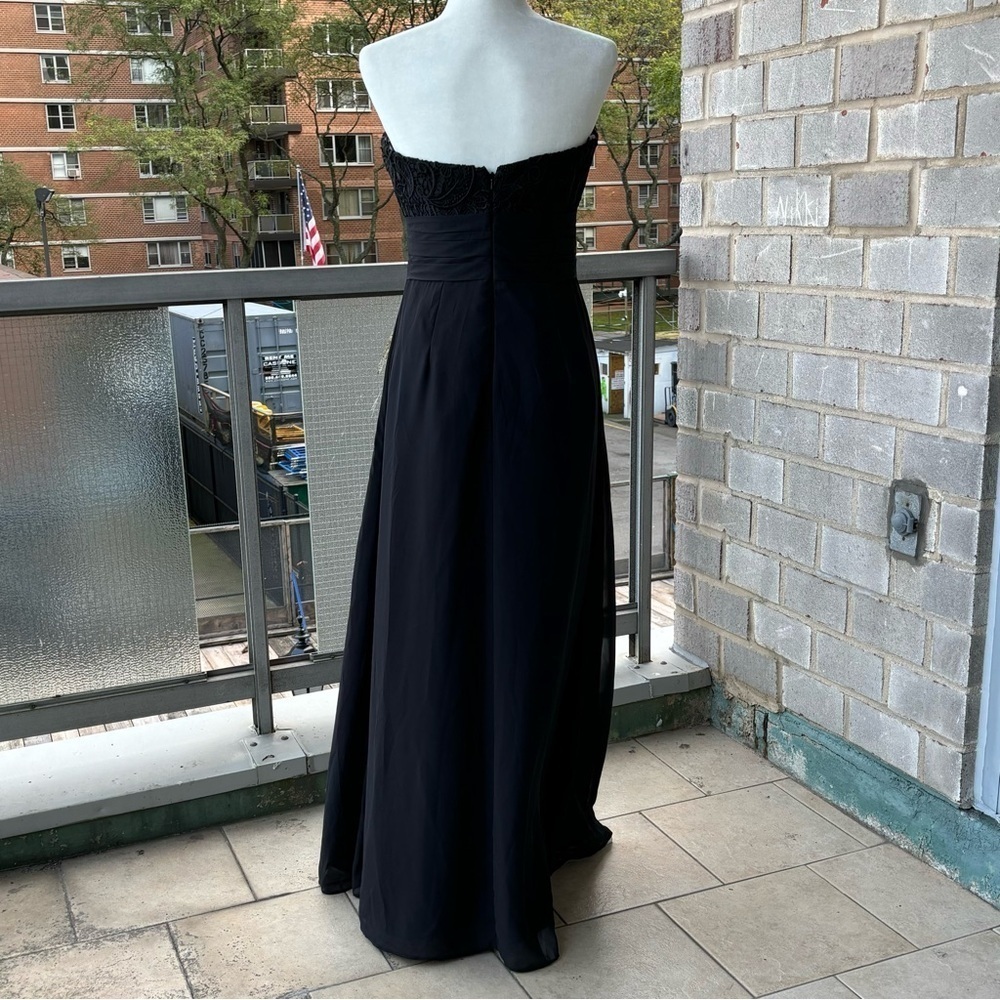Bill Levkoff Strapless Gown Size 8 - Picture 4 of 6